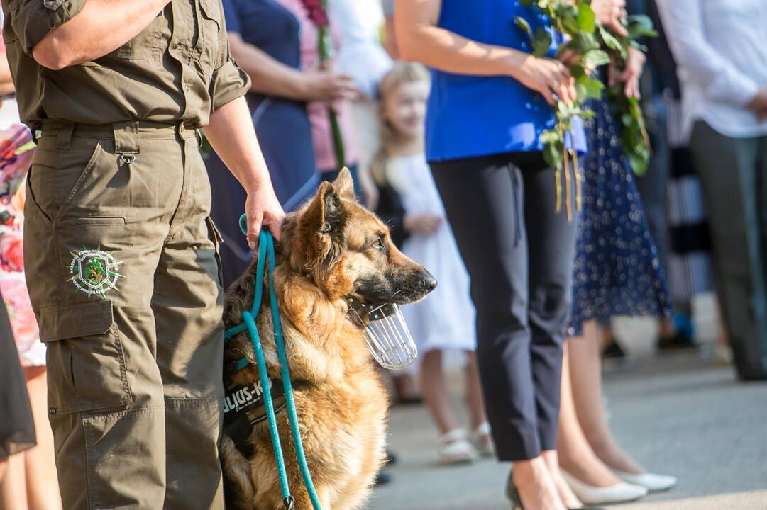 Mokslo metų pradžios šventė Senamiesčio progimnazijoje
