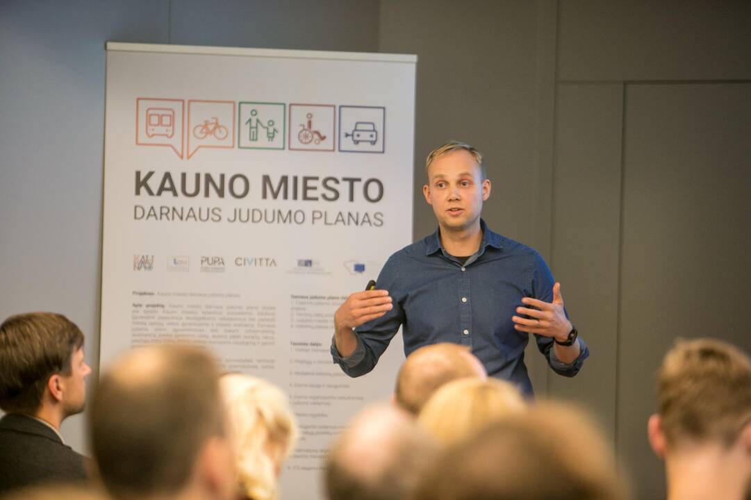 Kauno miesto darnaus judumo plano pristatymas