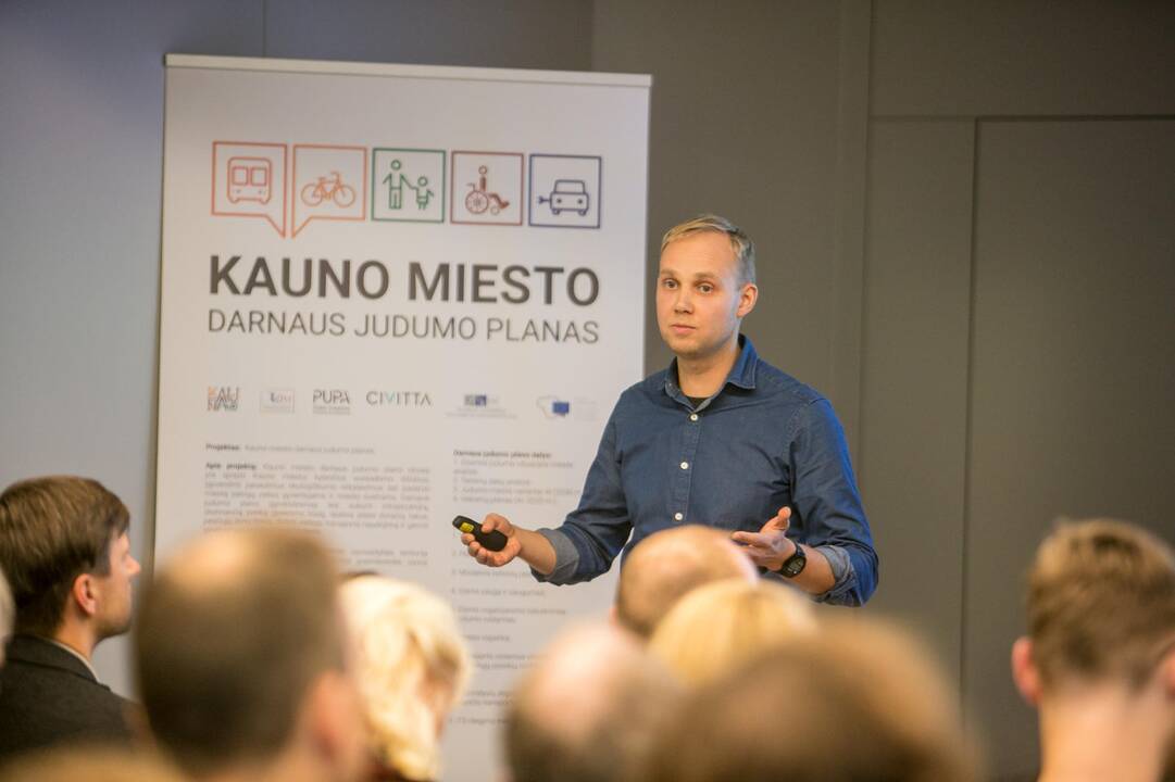 Kauno miesto darnaus judumo plano pristatymas