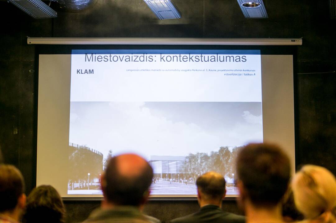 Diskusija dėl lengvosios atletikos maniežo Kaune