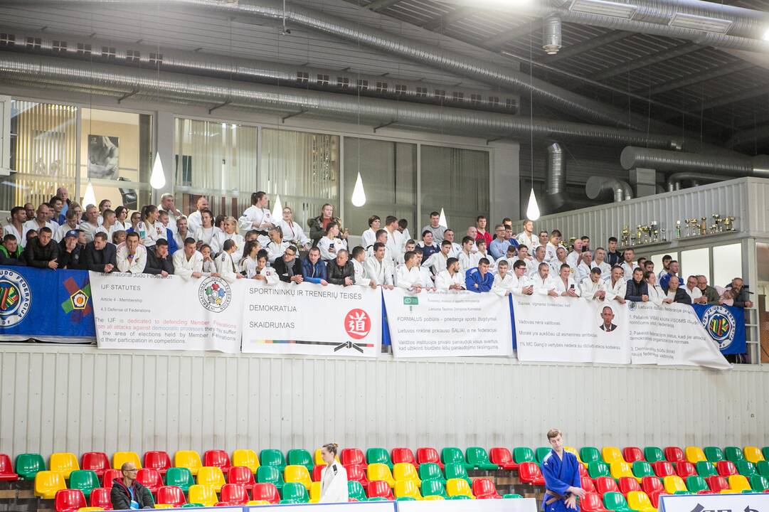 Lietuvos dziudo čempionate – sportininkų protestas