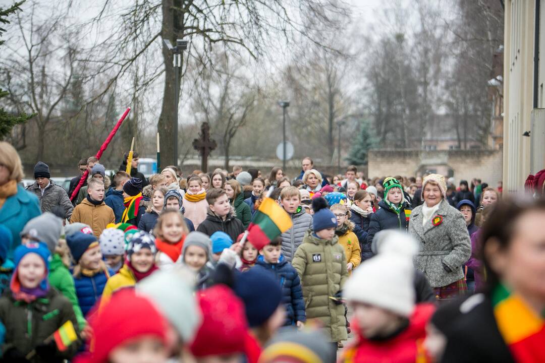 „Tautiška giesmė“ nuo Kauno kalvų