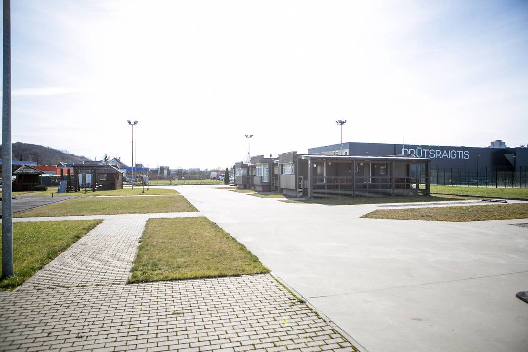 Koronaviruso tyrimų punktas Kauno kempinge