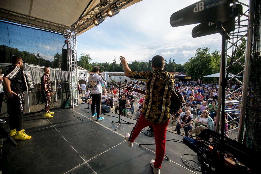 „Pažaislio liepų alėjos vakaruose“ – „Antikvarinių Kašpirovskio dantų“ koncertas