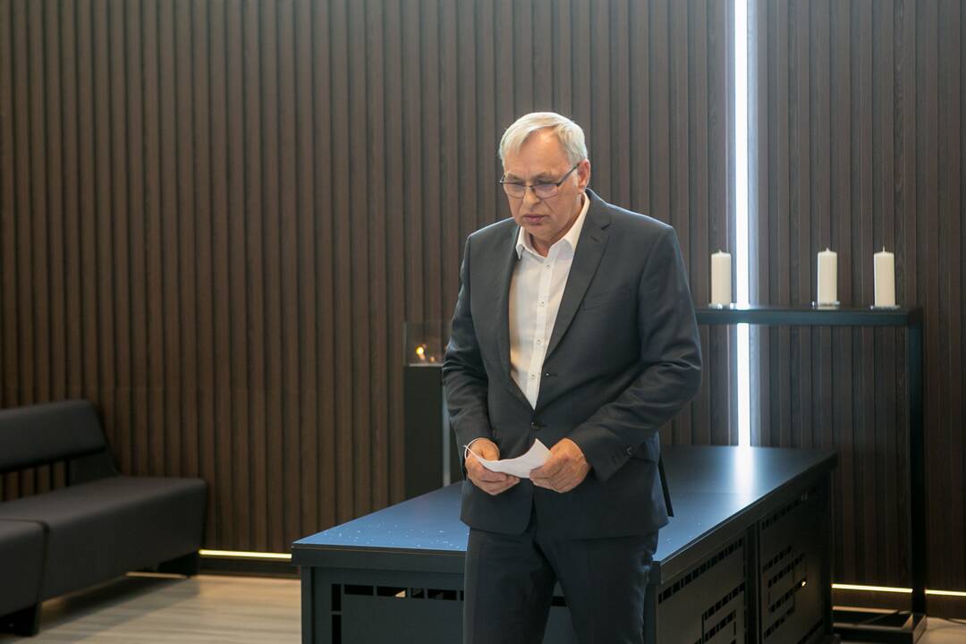 Laidojimo rūmų „Tylos namai“ atidarymas