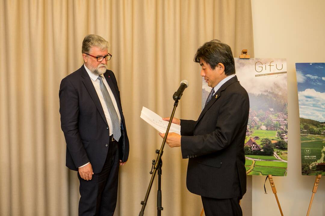 Sugiharos namams japonai suteikė paramą