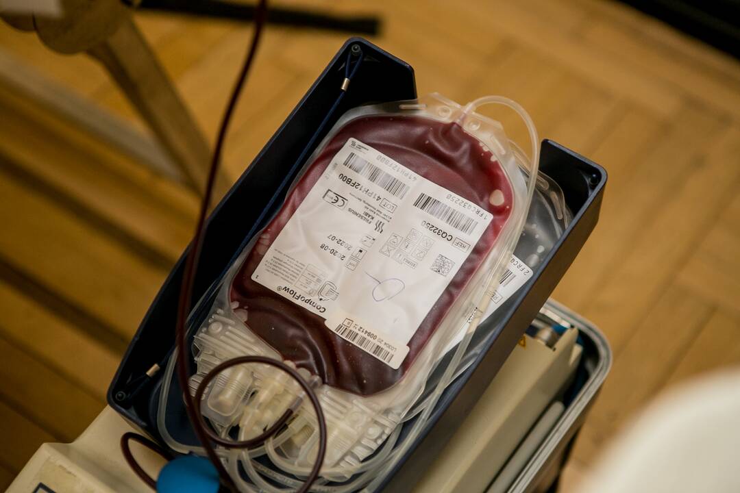 Kraujo donorystės akcija Kauno arkivyskupijos kurijoje