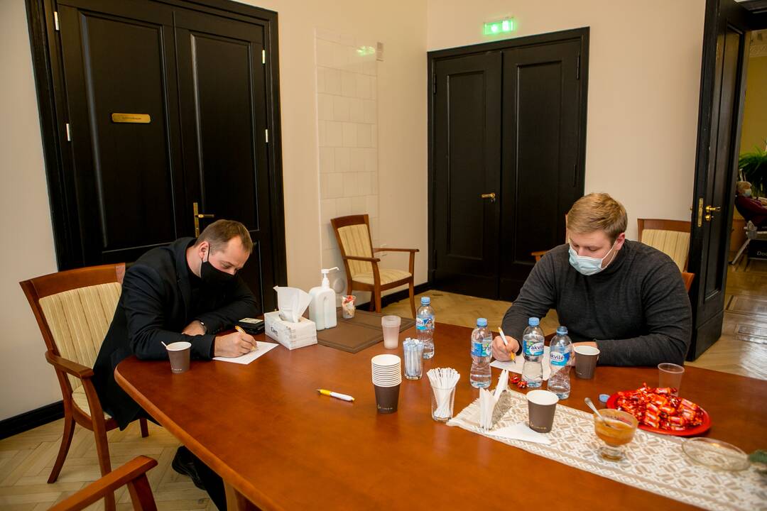 Kraujo donorystės akcija Kauno arkivyskupijos kurijoje