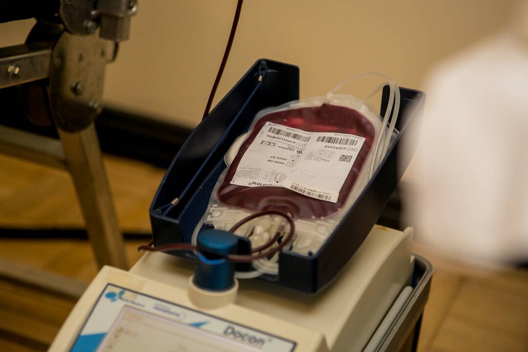 Kraujo donorystės akcija Kauno arkivyskupijos kurijoje