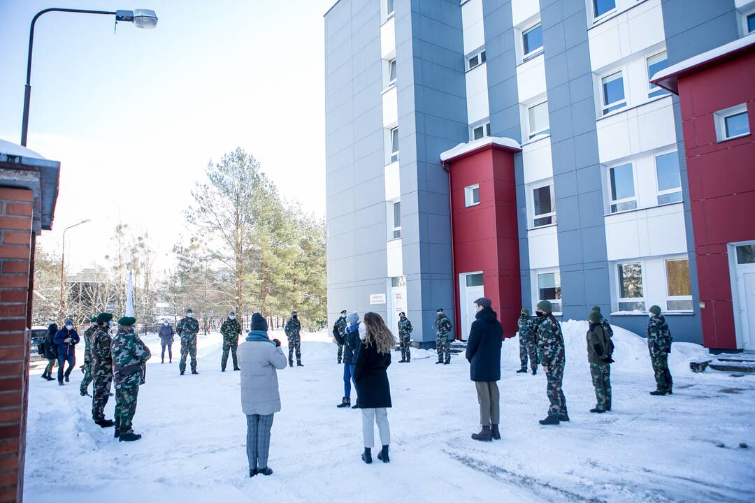 Kauno ligoninė pagerbė šaulius už pagalbą