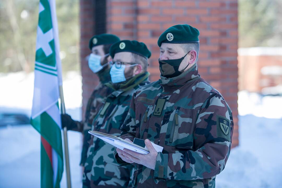 Kauno ligoninė pagerbė šaulius už pagalbą