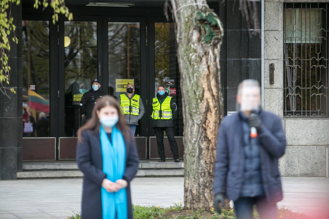 Kaune – antras tėvų protestas prieš vaikų testavimą