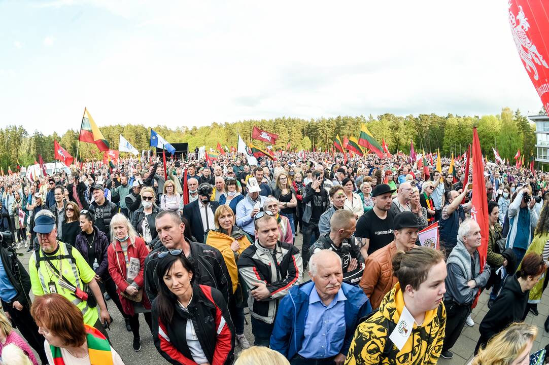 „Didysis šeimos gynimo maršas“ Vingio parke