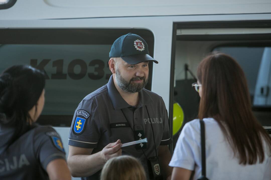 Policijos projekto „Saugus kiemas“ startas