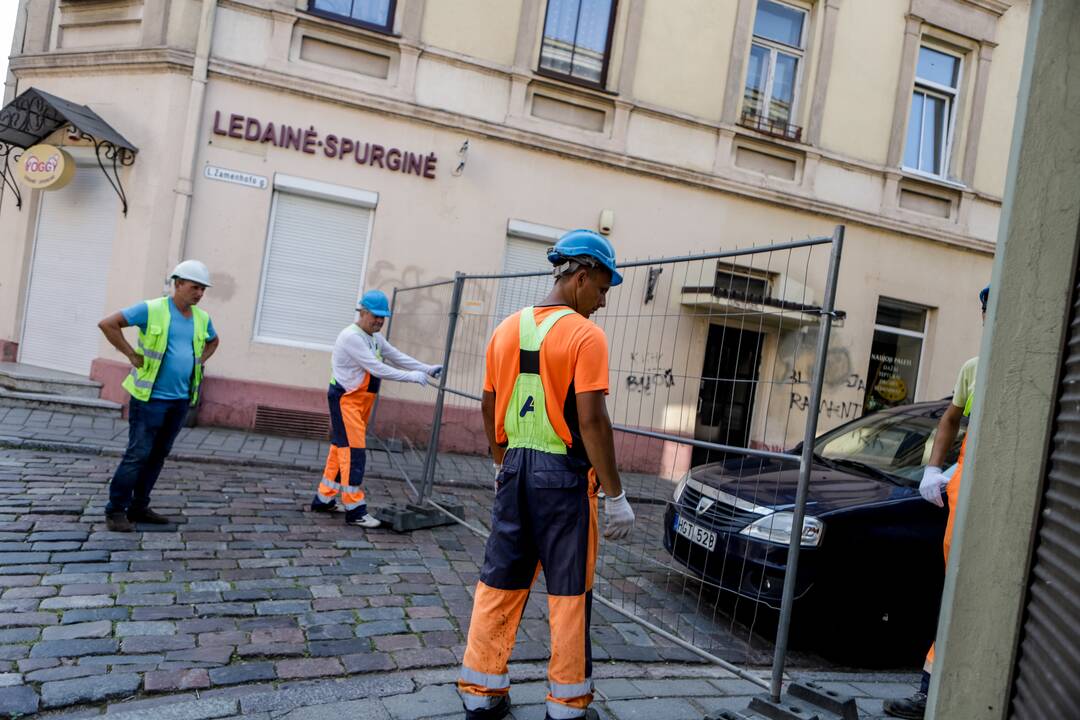 Rekonstrukcijai uždaroma Vilniaus gatvė