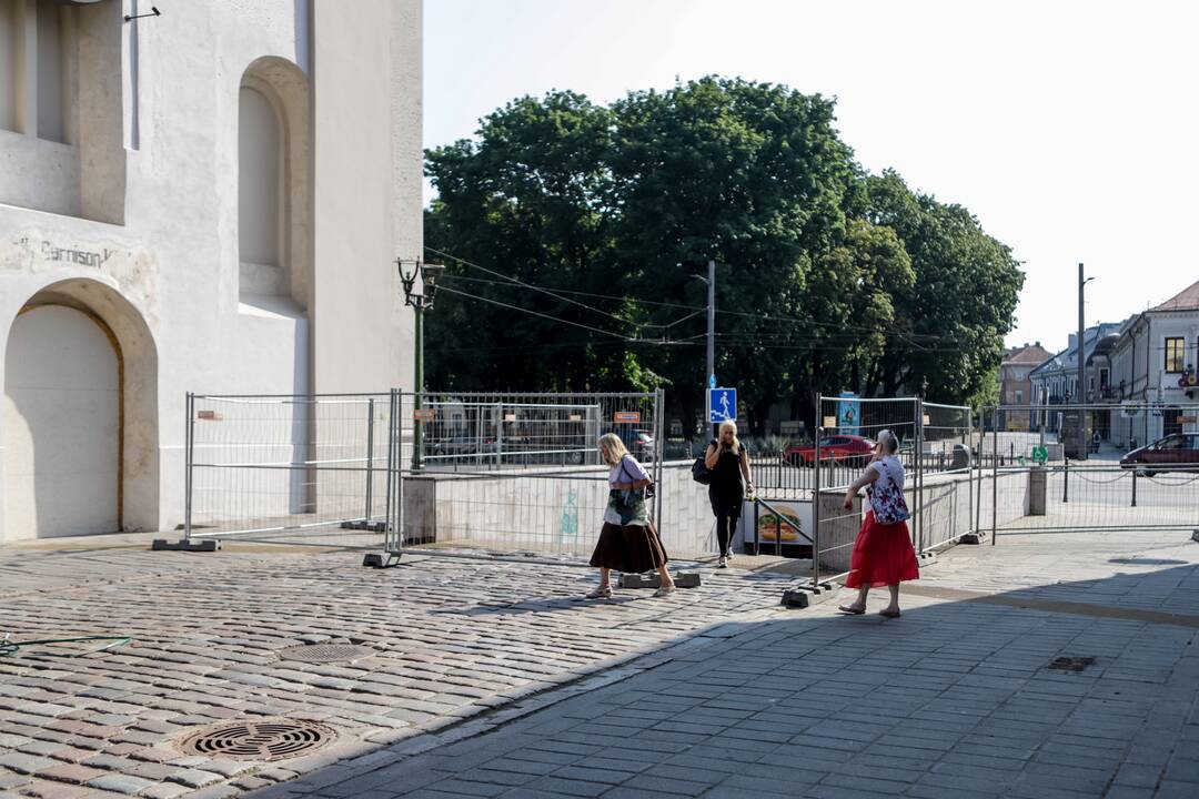 Rekonstrukcijai uždaroma Vilniaus gatvė