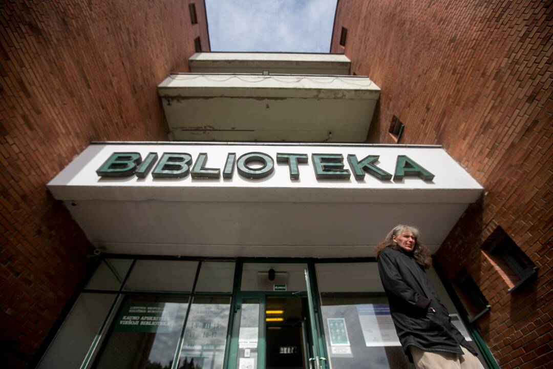 Viešosios bibliotekos iškraustymo akcija