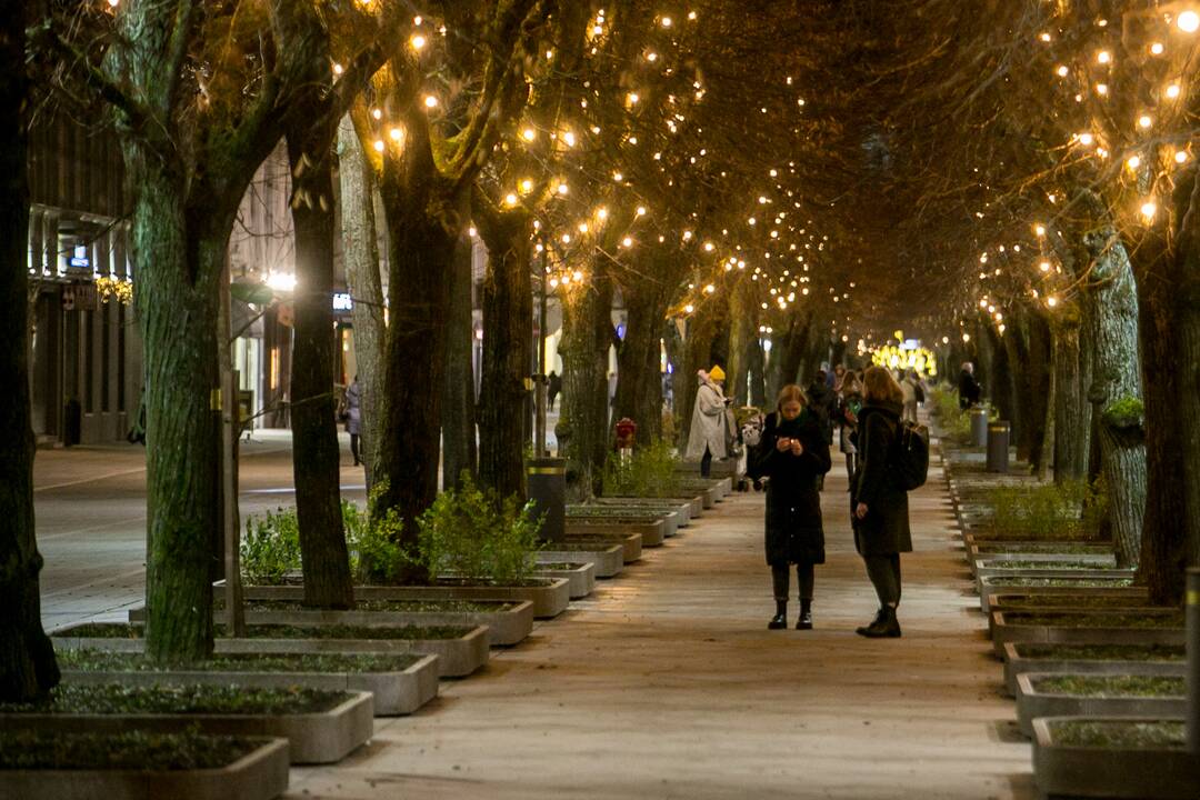 Romantiški pasivaikščiojimai Laisvės alėjoje