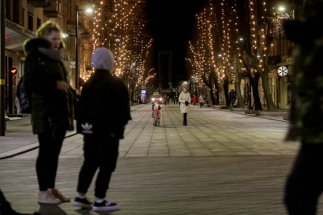 Romantiški pasivaikščiojimai Laisvės alėjoje