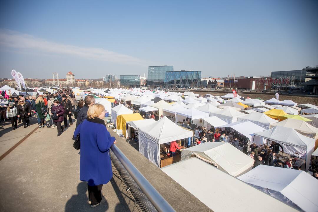 Kazimiero mugėje – ukrainietiški barščiai