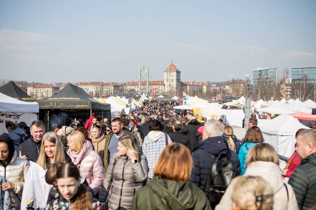 Kazimiero mugėje – ukrainietiški barščiai