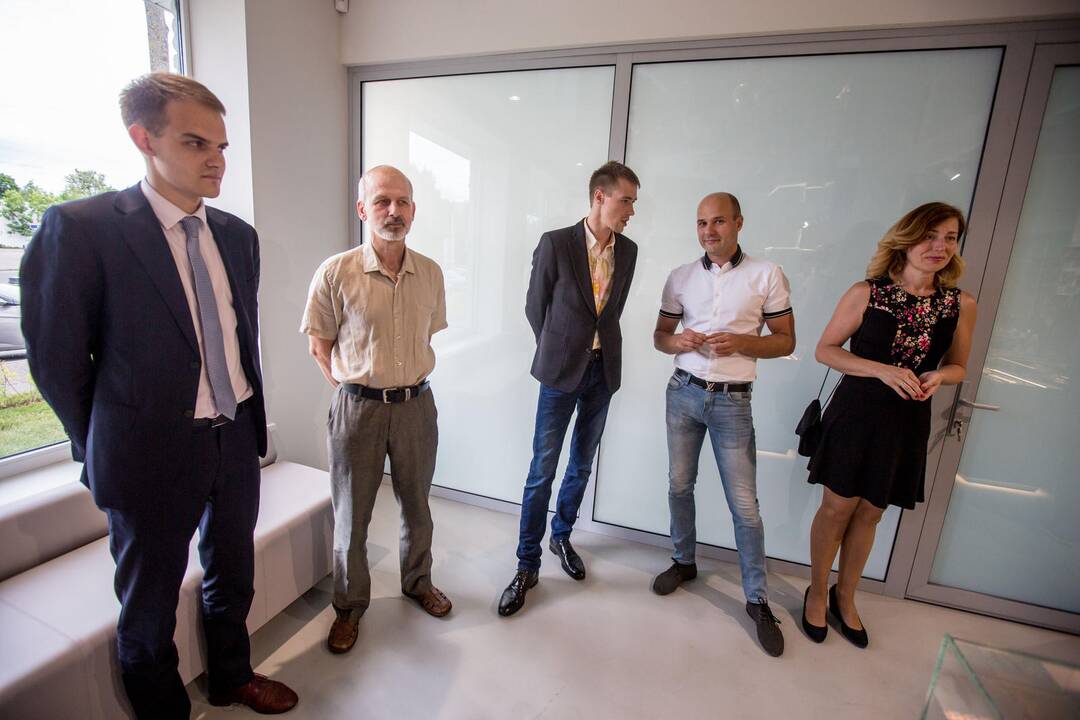 Vilijampolėje atidaryta Stiklo studija