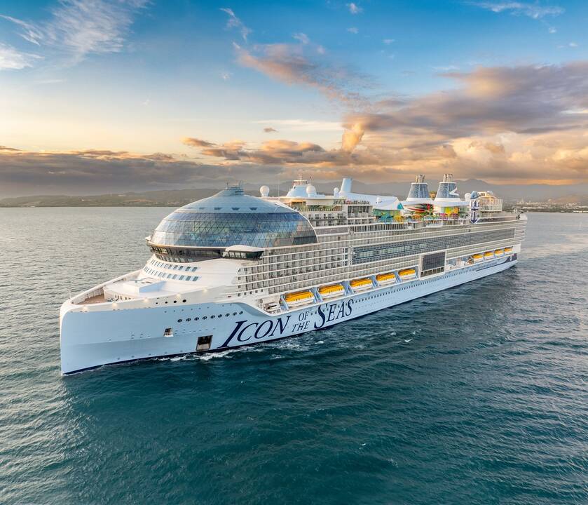 Laivas „Icon of the Seas“.