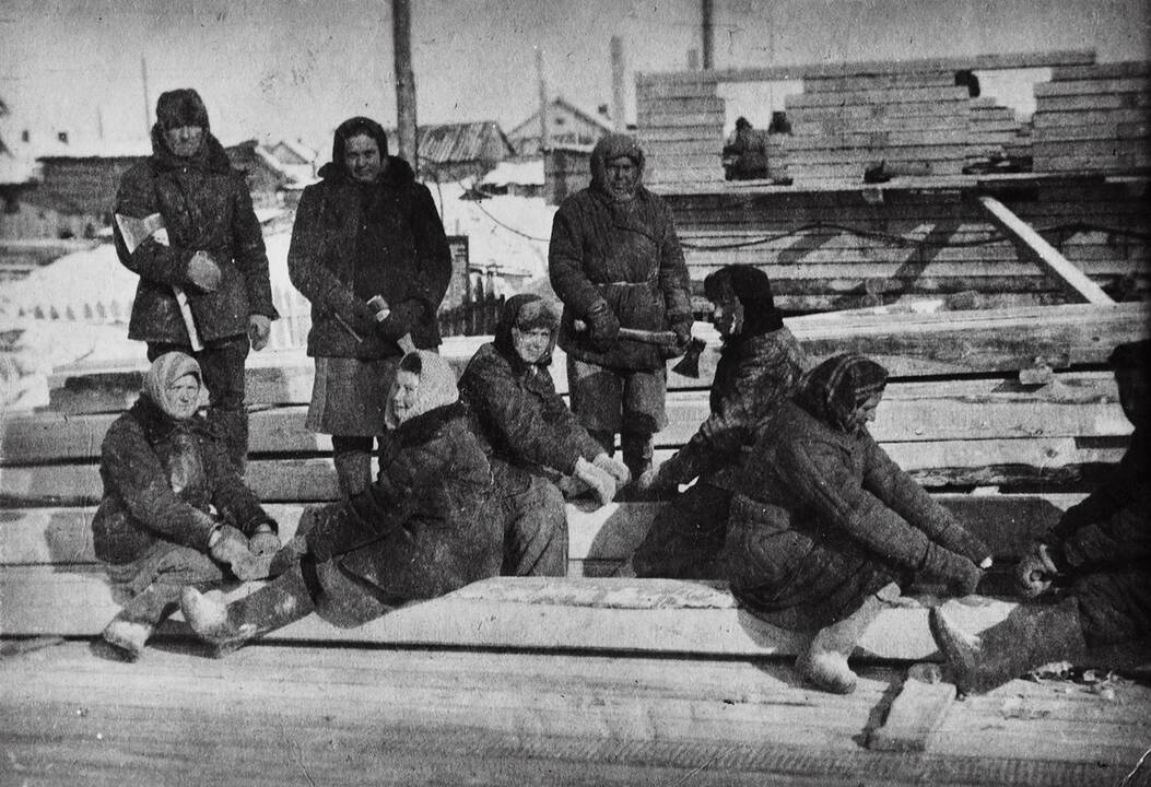 Daursko rajonas, Krasnojarsko kraštas, apie 1956 m.
