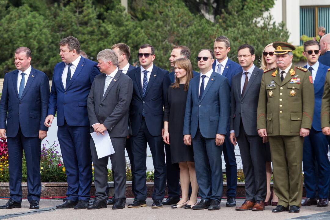 Laisvės dienos 25-ųjų metinių minėjimo ceremonija