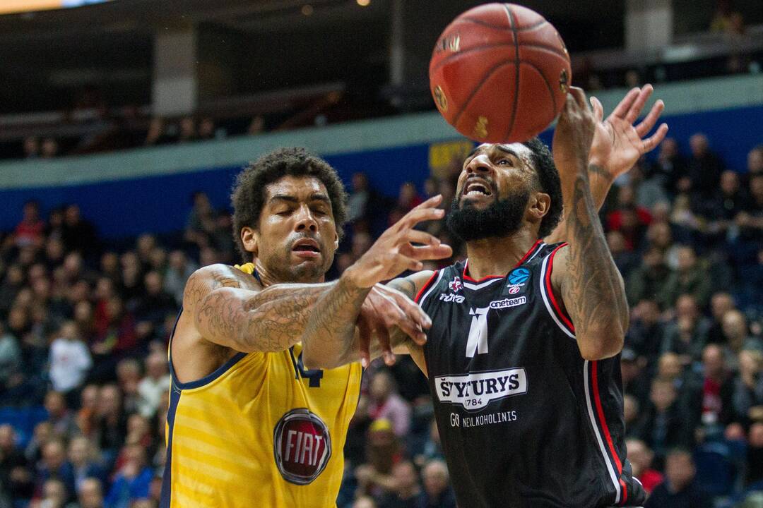 Europos taurė: Vilniaus "Rytas" – Turino "Fiat" (86:79)