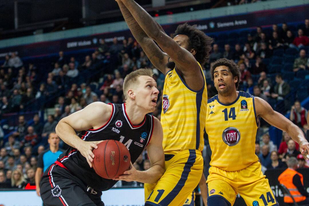 Europos taurė: Vilniaus "Rytas" – Turino "Fiat" (86:79)
