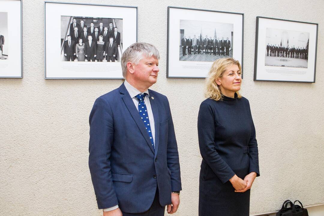 Spaudos konferencija Vyriausybėje dėl ministrų atleidimo