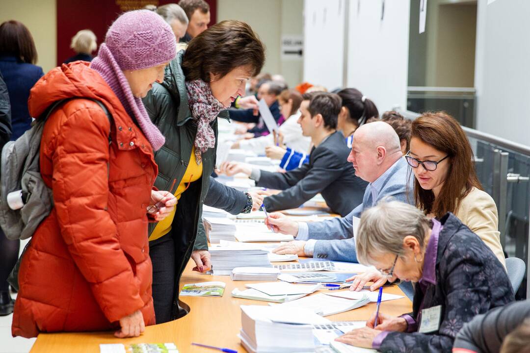 Vilniuje – išankstinis balsavimas savivaldos rinkimuose