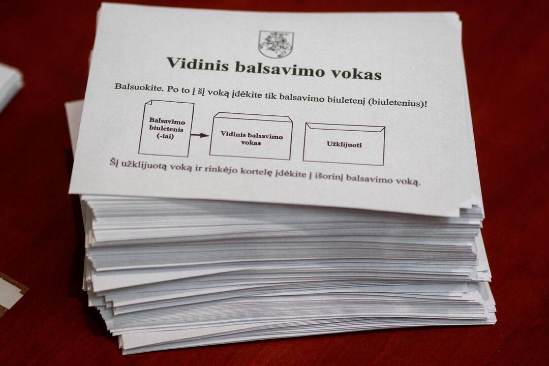 Vilniuje – išankstinis balsavimas savivaldos rinkimuose