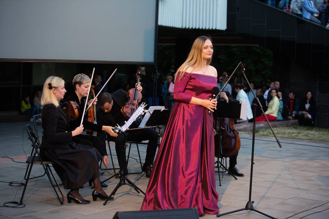 Iškilmingas Operos ir baleto teatro fontano atidarymas