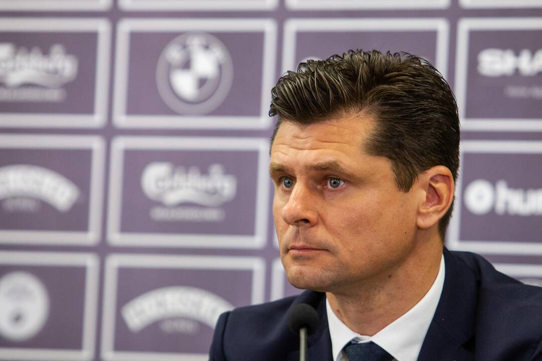 Lietuvos futbolo federacijos spaudos konferencija