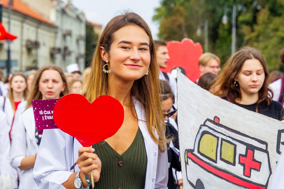 Vilniaus universiteto darbuotojų, studentų ir alumnų eisena