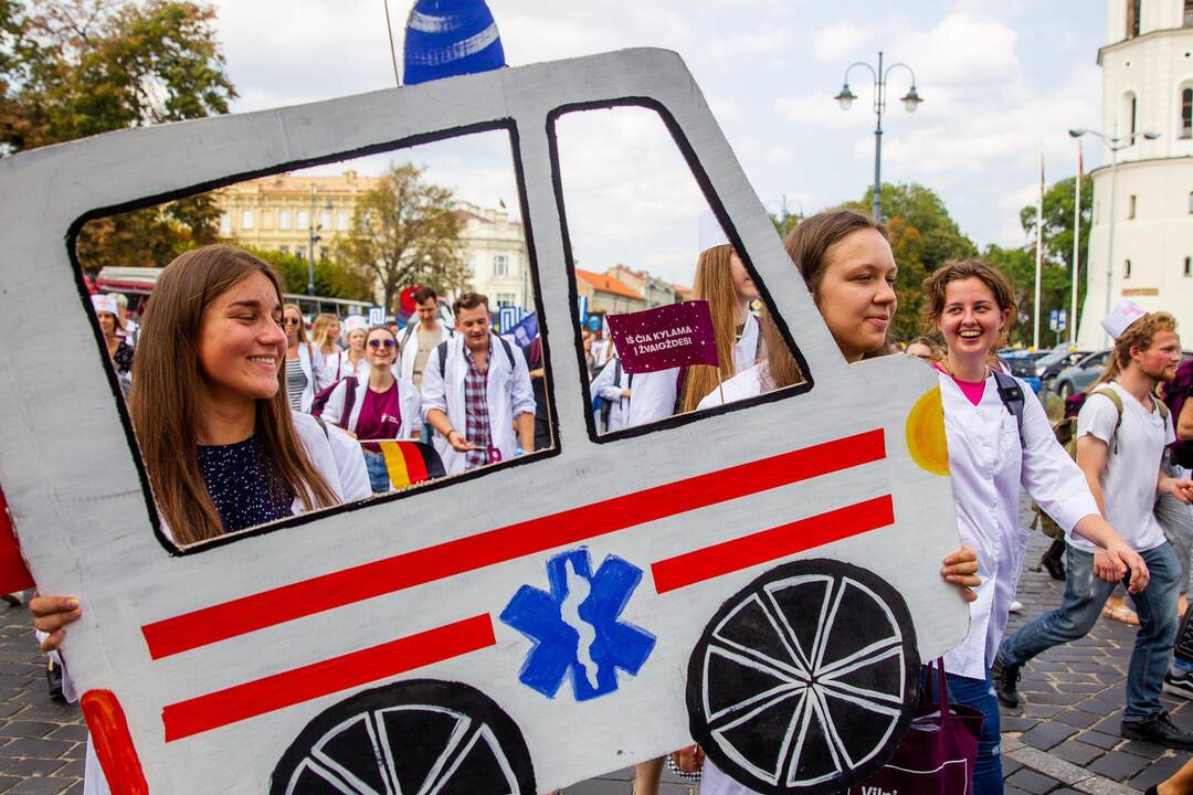 Vilniaus universiteto darbuotojų, studentų ir alumnų eisena