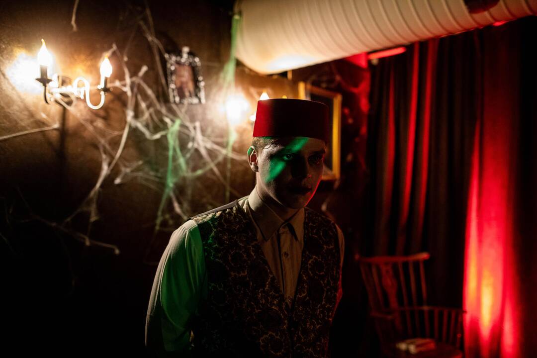 Šiurpą kelianti vakarienė „Haunted Dinner“