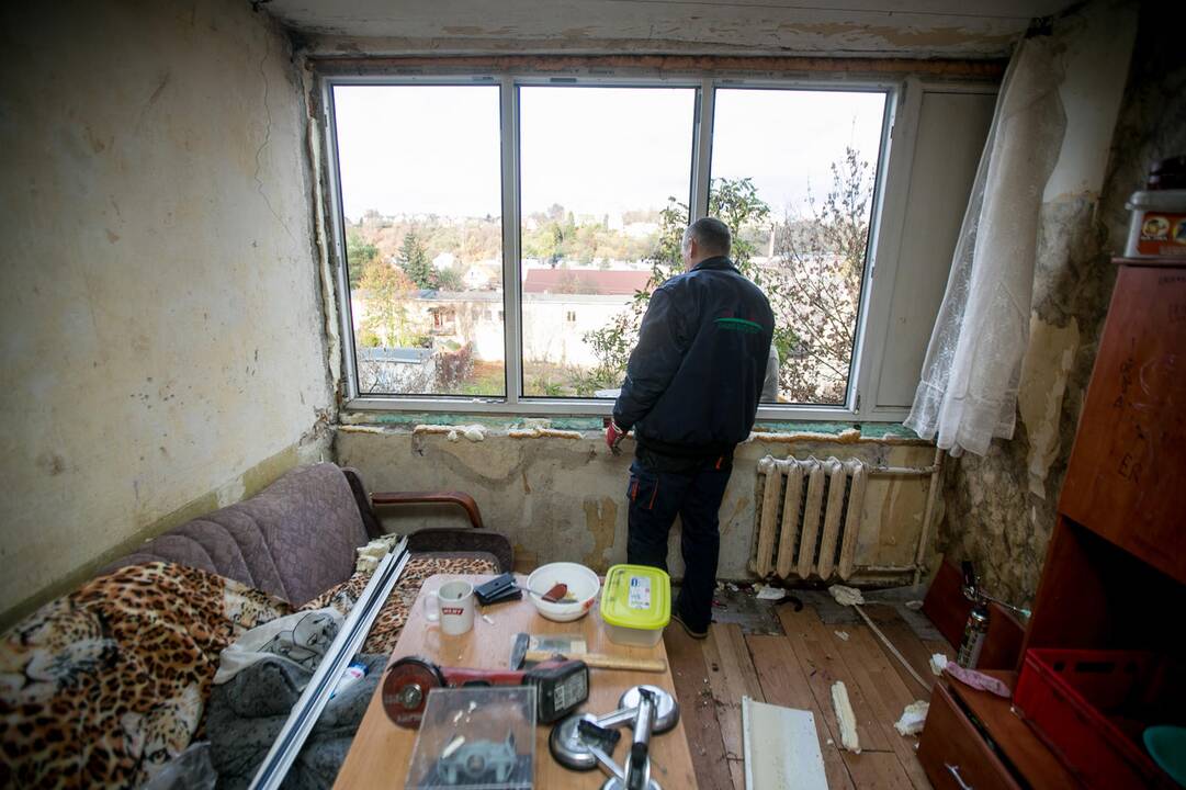 Sprogimas Vilijampolės daugiabutyje