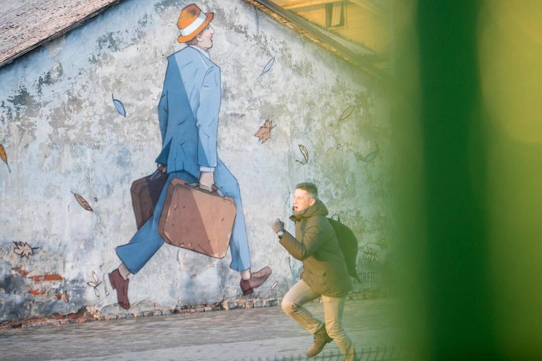 Piešinys „Paskutinis keleivis“