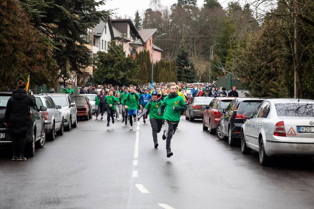 Tradicinis pagarbos bėgimas „Gyvybės ir mirties keliu“