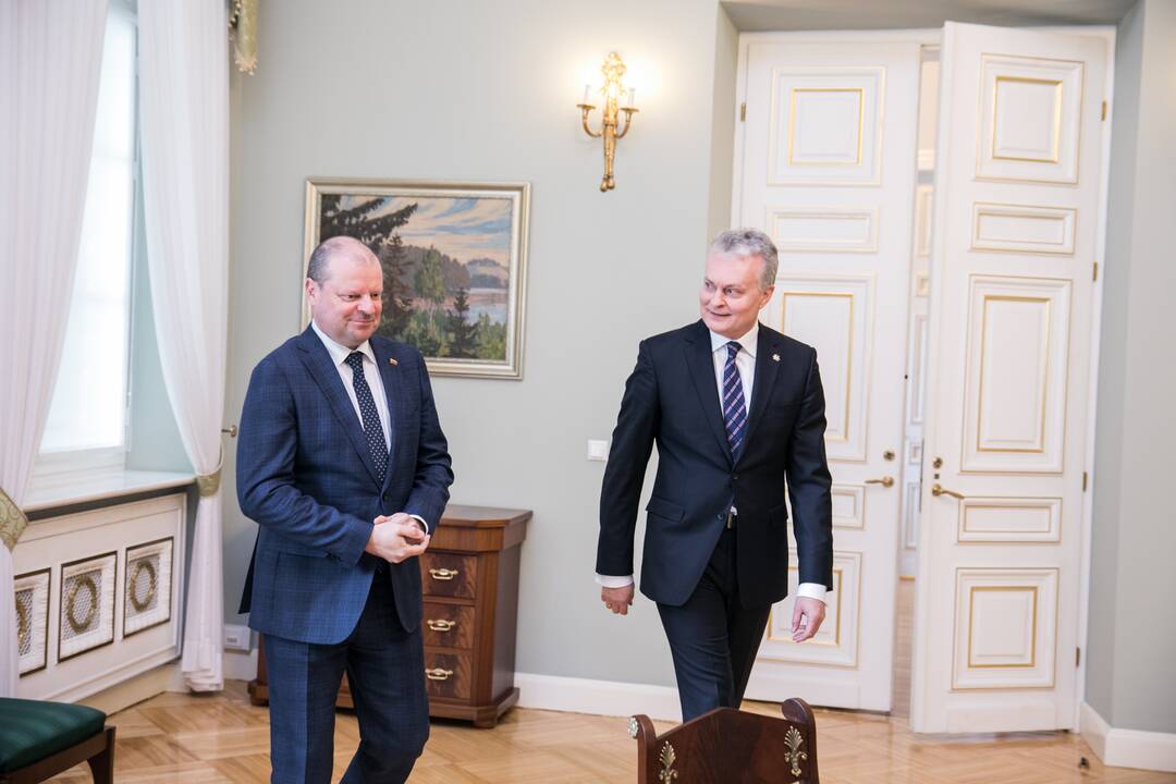 Skvernelis apie ankstesnes įtampas su prezidentu: tai ilgiau nei dvi dienas nesitęsdavo