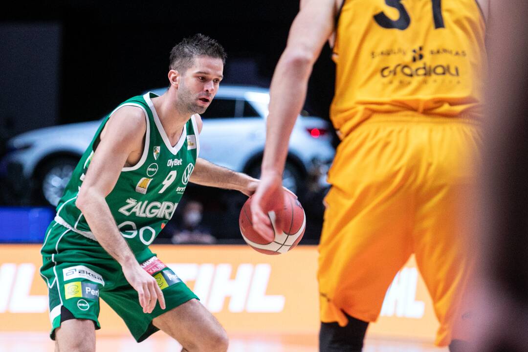 Karaliaus Mindaugo taurės pusfinalis: „Žalgiris“ – „Šiauliai“ (80:68)