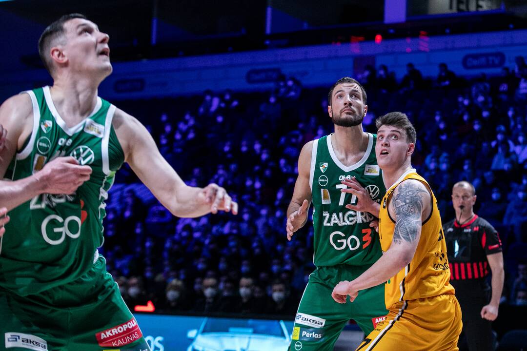 Karaliaus Mindaugo taurės pusfinalis: „Žalgiris“ – „Šiauliai“ (80:68)