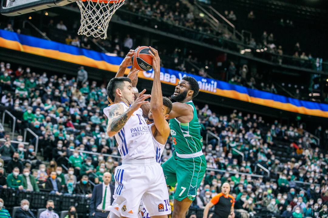 Eurolyga: Kauno „Žalgiris“ – Madrido „Real“ (68:47)