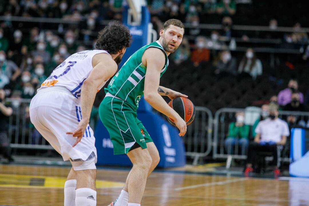 Eurolyga: Kauno „Žalgiris“ – Madrido „Real“ (68:47)