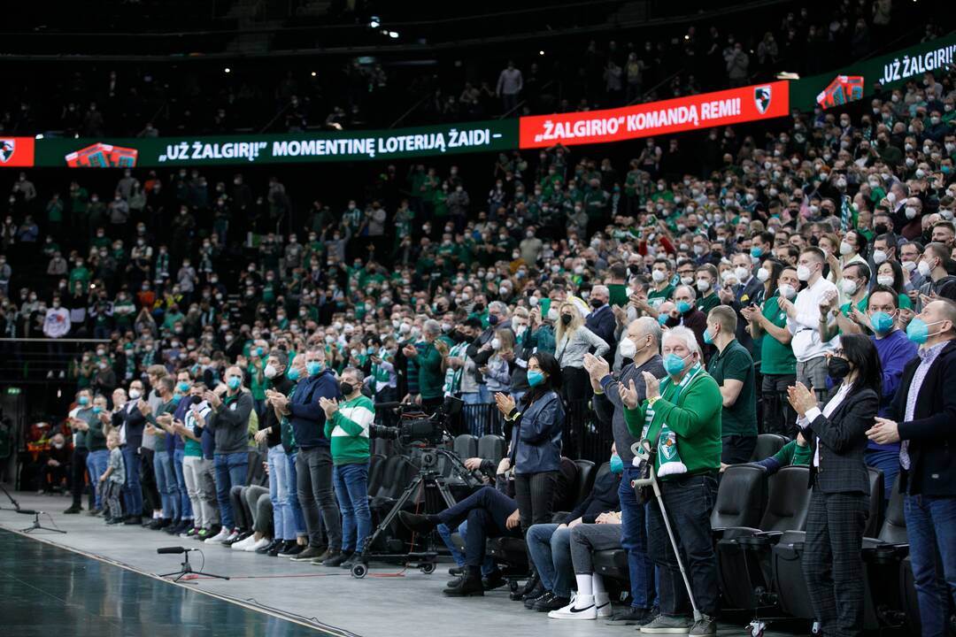 Eurolyga: Kauno „Žalgiris“ – Madrido „Real“ (68:47)