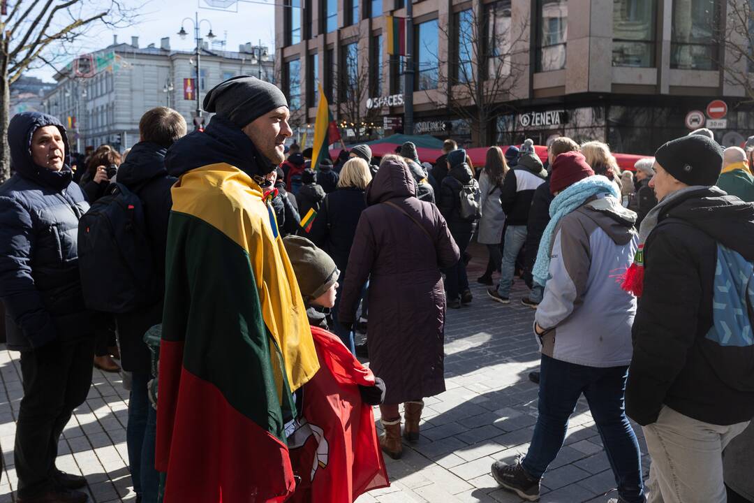 Eitynės „Nepriklausomybės atkūrimo kelias“ Vilniuje