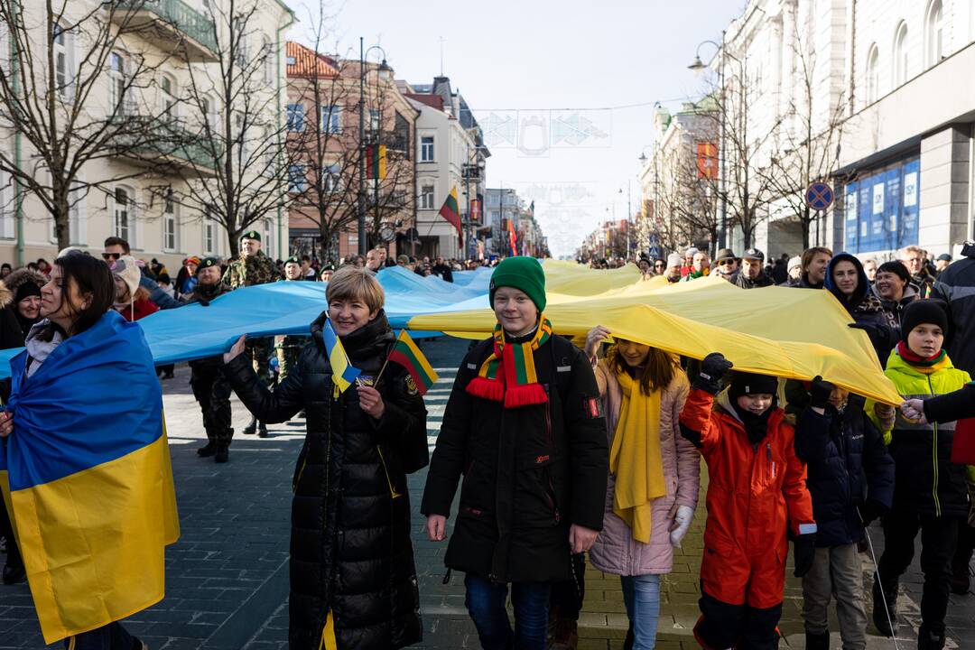 Eitynės „Nepriklausomybės atkūrimo kelias“ Vilniuje